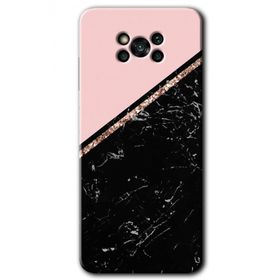Poco X3 Pro Yarım Mermer Baskılı Uyumlu Silikon Kılıf