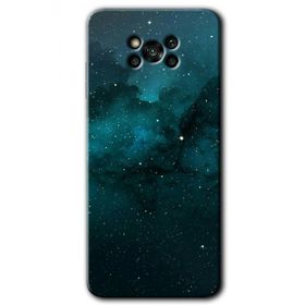 Poco X3 Pro Yıldızlararası Baskılı Uyumlu Silikon Kılıf