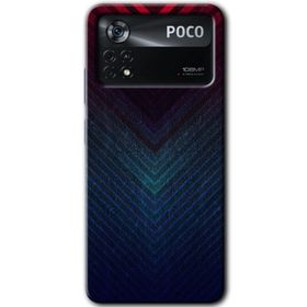 Poco X4 Pro Abstract 4 Baskılı Uyumlu Silikon Kılıf