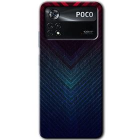 Poco X4 Pro Abstract 4 Baskılı Uyumlu Silikon Kılıf