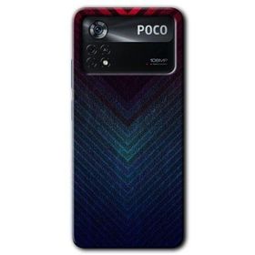 Poco X4 Pro Abstract 4 Baskılı Uyumlu Silikon Kılıf