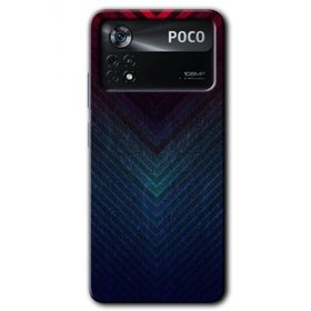 Poco X4 Pro Abstract 4 Baskılı Uyumlu Silikon Kılıf