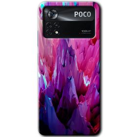 Poco X4 Pro Abstraction Sharp Baskılı Uyumlu Silikon Kılıf
