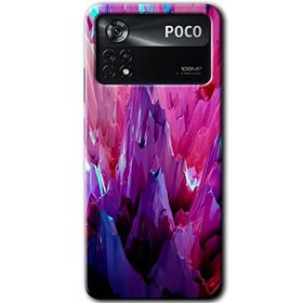 Poco X4 Pro Abstraction Sharp Baskılı Uyumlu Silikon Kılıf