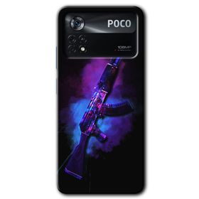 Poco X4 Pro AK Baskılı Uyumlu Silikon Kılıf