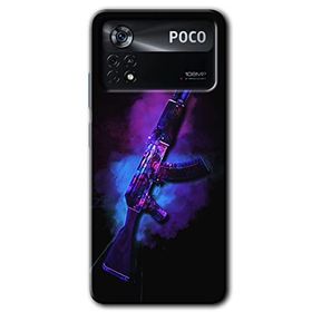 Poco X4 Pro AK Baskılı Uyumlu Silikon Kılıf