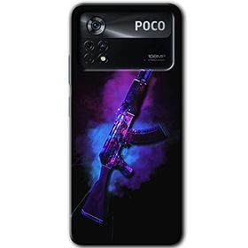 Poco X4 Pro AK Baskılı Uyumlu Silikon Kılıf
