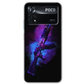 Poco X4 Pro AK Baskılı Uyumlu Silikon Kılıf