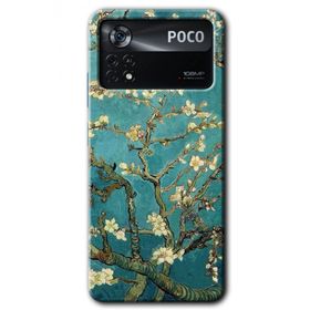 Poco X4 Pro Almond Blossom Baskılı Uyumlu Silikon Kılıf