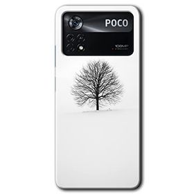 Poco X4 Pro Alone Tree Baskılı Uyumlu Silikon Kılıf