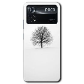 Poco X4 Pro Alone Tree Baskılı Uyumlu Silikon Kılıf