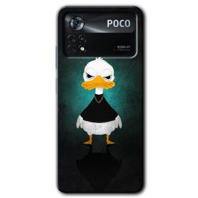 Poco X4 Pro Angry Duck Baskılı Uyumlu Silikon Kılıf