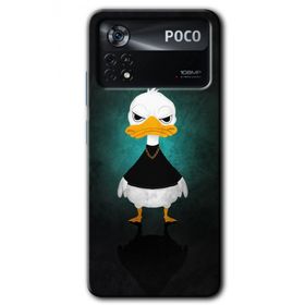 Poco X4 Pro Angry Duck Baskılı Uyumlu Silikon Kılıf