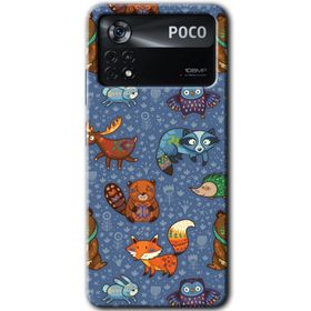 Poco X4 Pro Animals Funny Baskılı Uyumlu Silikon Kılıf