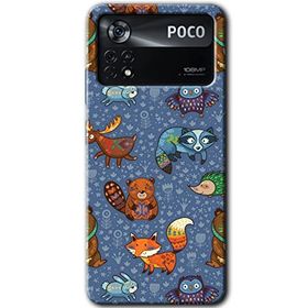 Poco X4 Pro Animals Funny Baskılı Uyumlu Silikon Kılıf