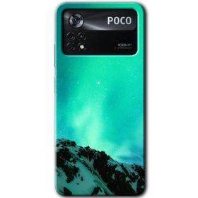 Poco X4 Pro Aurora Baskılı Uyumlu Silikon Kılıf