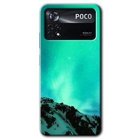 Poco X4 Pro Aurora Baskılı Uyumlu Silikon Kılıf