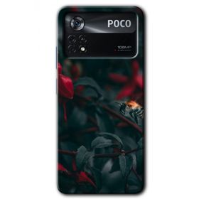 Poco X4 Pro Avcı Arı Baskılı Uyumlu Silikon Kılıf