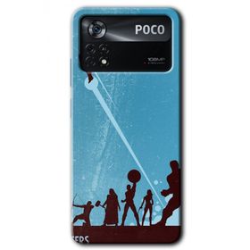Poco X4 Pro Avengers Team Baskılı Uyumlu Silikon Kılıf