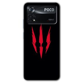 Poco X4 Pro Ayı Pençesi Baskılı Uyumlu Silikon Kılıf