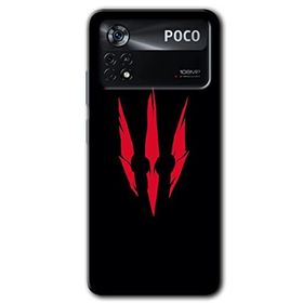 Poco X4 Pro Ayı Pençesi Baskılı Uyumlu Silikon Kılıf