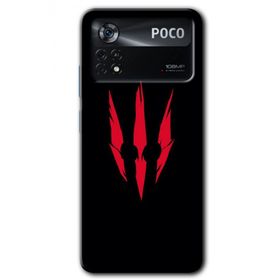 Poco X4 Pro Ayı Pençesi Baskılı Uyumlu Silikon Kılıf