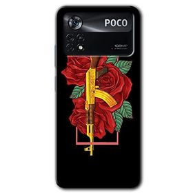 Poco X4 Pro Bedel Baskılı Uyumlu Silikon Kılıf