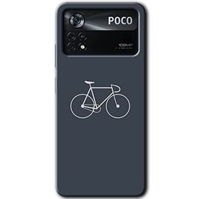 Poco X4 Pro Bike Baskılı Uyumlu Silikon Kılıf