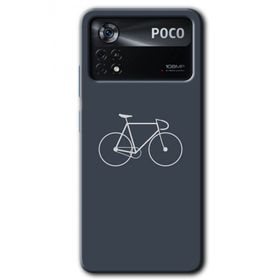 Poco X4 Pro Bike Baskılı Uyumlu Silikon Kılıf