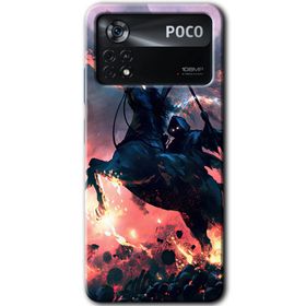 Poco X4 Pro Bloodhorne Baskılı Uyumlu Silikon Kılıf