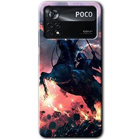 Poco X4 Pro Bloodhorne Baskılı Uyumlu Silikon Kılıf