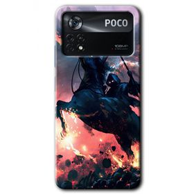Poco X4 Pro Bloodhorne Baskılı Uyumlu Silikon Kılıf