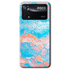 Poco X4 Pro Bubbles 1 Baskılı Uyumlu Silikon Kılıf