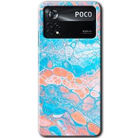 Poco X4 Pro Bubbles 1 Baskılı Uyumlu Silikon Kılıf