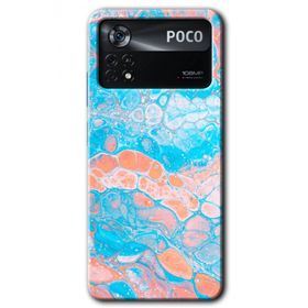 Poco X4 Pro Bubbles 1 Baskılı Uyumlu Silikon Kılıf