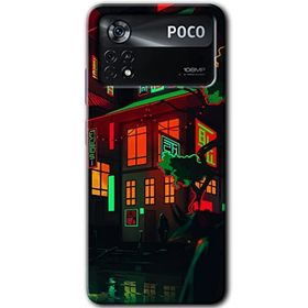 Poco X4 Pro China Street Baskılı Uyumlu Silikon Kılıf