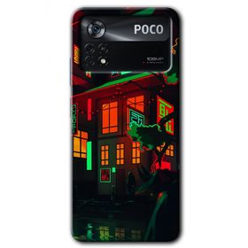 Poco X4 Pro China Street Baskılı Uyumlu Silikon Kılıf
