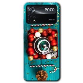 Poco X4 Pro Christmas Baskılı Uyumlu Silikon Kılıf