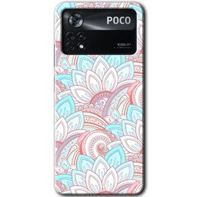 Poco X4 Pro Çin Mandala 1 Baskılı Uyumlu Silikon Kılıf