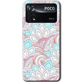 Poco X4 Pro Çin Mandala 1 Baskılı Uyumlu Silikon Kılıf