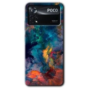 Poco X4 Pro Color Storm Baskılı Uyumlu Silikon Kılıf