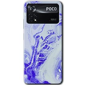 Poco X4 Pro Cranny Liquid Wall Baskılı Uyumlu Silikon Kılıf