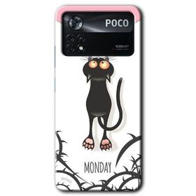 Poco X4 Pro Dark Sunday Baskılı Uyumlu Silikon Kılıf