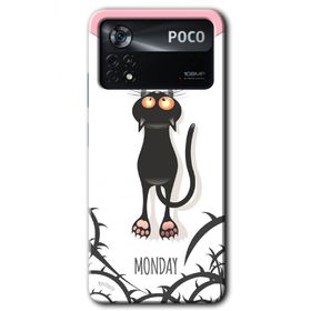 Poco X4 Pro Dark Sunday Baskılı Uyumlu Silikon Kılıf