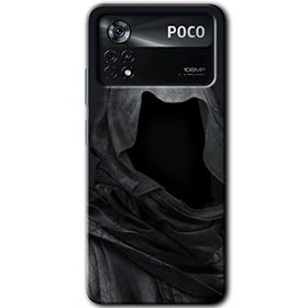 Poco X4 Pro Death Baskılı Uyumlu Silikon Kılıf