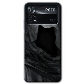 Poco X4 Pro Death Baskılı Uyumlu Silikon Kılıf