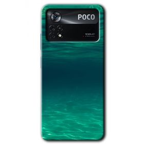Poco X4 Pro Derin Deniz Baskılı Uyumlu Silikon Kılıf