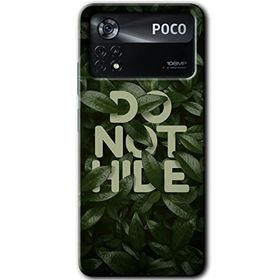 Poco X4 Pro Do Not Hide Baskılı Uyumlu Silikon Kılıf