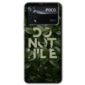 Poco X4 Pro Do Not Hide Baskılı Uyumlu Silikon Kılıf