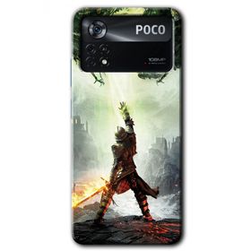 Poco X4 Pro Dragon Hunter Baskılı Uyumlu Silikon Kılıf